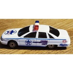 Vintage Tonka Maisto Chevrolet Caprice Police Crime Prevention Unit